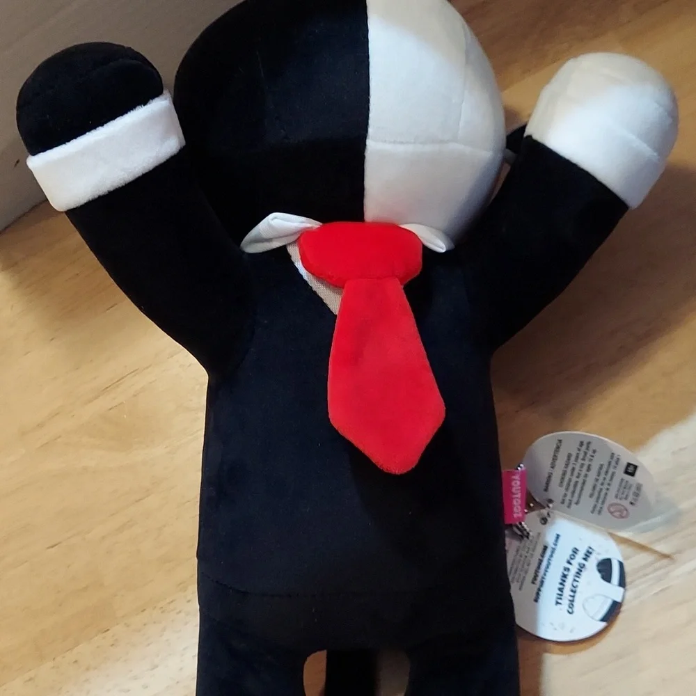 Ranboo Flop Black White Plush 1 Ft with Tag